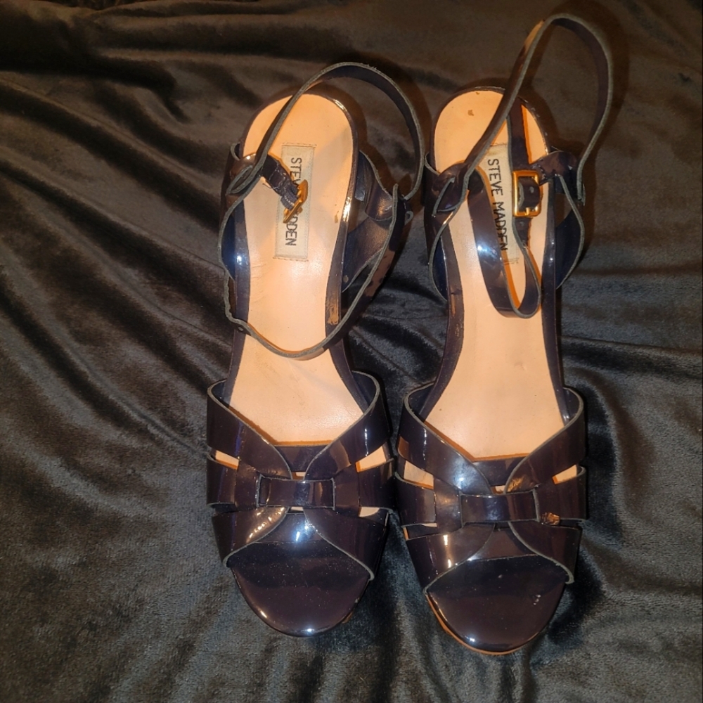 Navy Blue Sandals